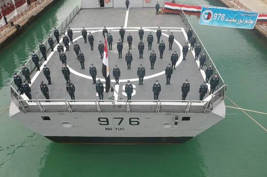 埃及海军已收到与法国合作建造的第一艘“追风”（Gowind）级护卫舰。