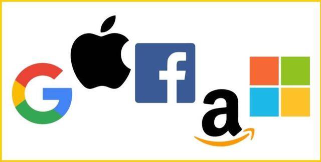 △GAFAM是谷歌、亚马逊、脸书、苹果和微软五个美国科技公司的首字母缩写