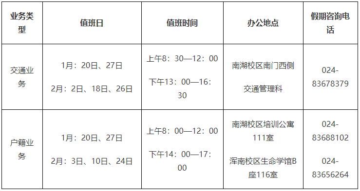 超实用！东北大学寒假校园生活指南来了！