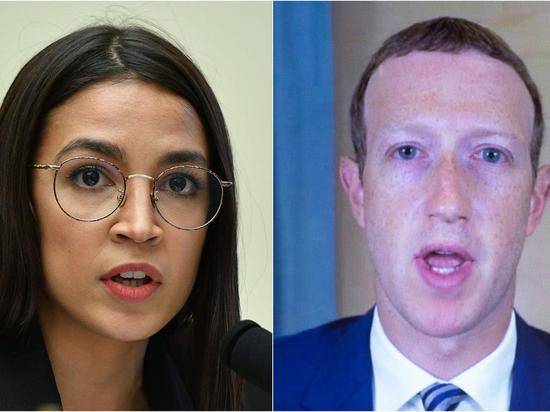 美女议员AOC指控扎克伯格和Facebook对国会事件负有部分责任