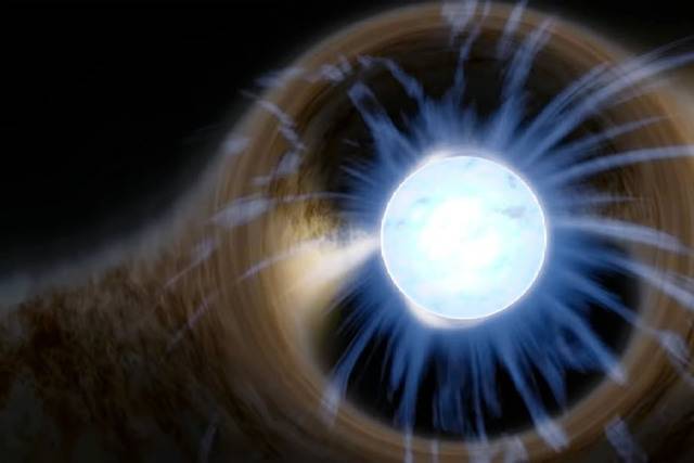 天文学家探测到由中子星发出的奇怪信号可能是长期寻找的基本粒子的指纹