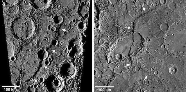 科学家依据NASA“信使”号的数据重新绘制出水星的地貌构造