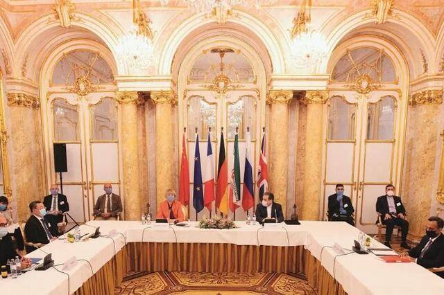  2020年9月1日，伊朗核问题全面协议联合委员会政治总司长级会议在奥地利维也纳举行，各方重申维护伊核问题全面协议和联合国安理会的权威。图/伊朗核问题全面协议联合委员会