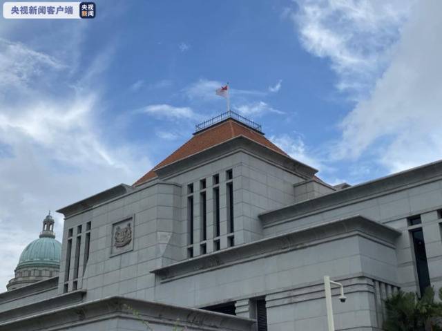 △新加坡国会大厦（图片记者拍摄）
