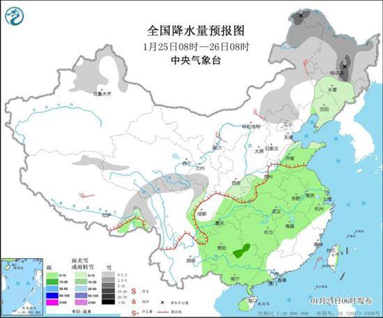 未来几天两股冷空气将接连来袭 中东部雨雪上线