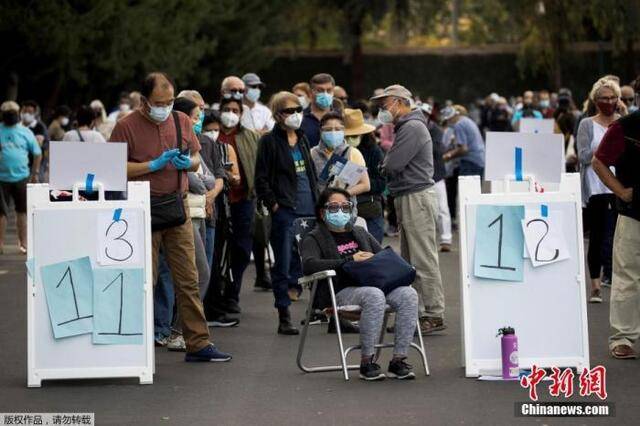 新冠确诊超2500万，美住院人数激增多地ICU几乎用尽