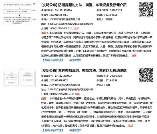 OPPO要造车？已申请多项与自动驾驶相关专利