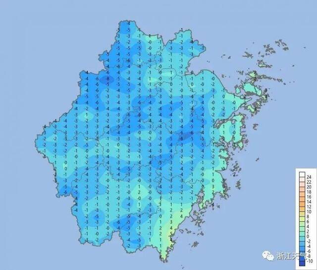 湿冷→干冷、最低温零下4°C！但是又有大回暖在酝酿……