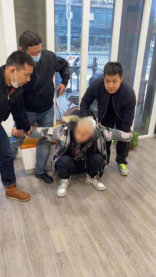 常某某被捕现场