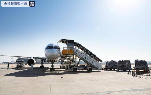 14.28吨货物落地 石家庄至杭州货运航线恢复！