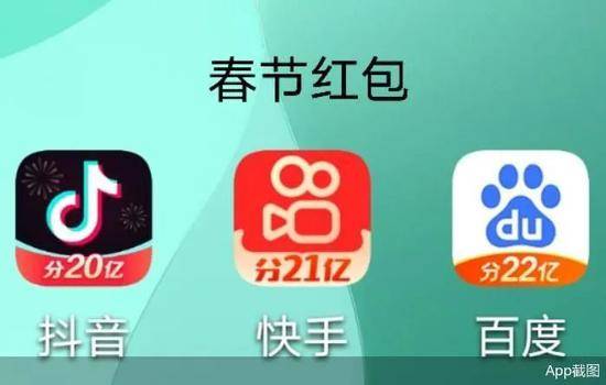 抖音快手百度春节撒钱63亿元 红包大战企业缘何乐此不疲？