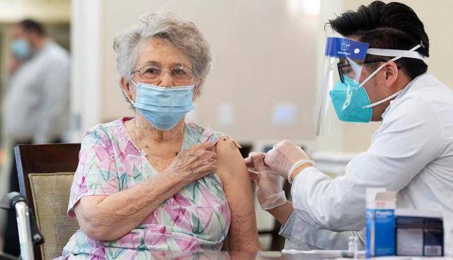 美国疾控中心：62%疗养院工作人员拒绝接种新冠疫苗