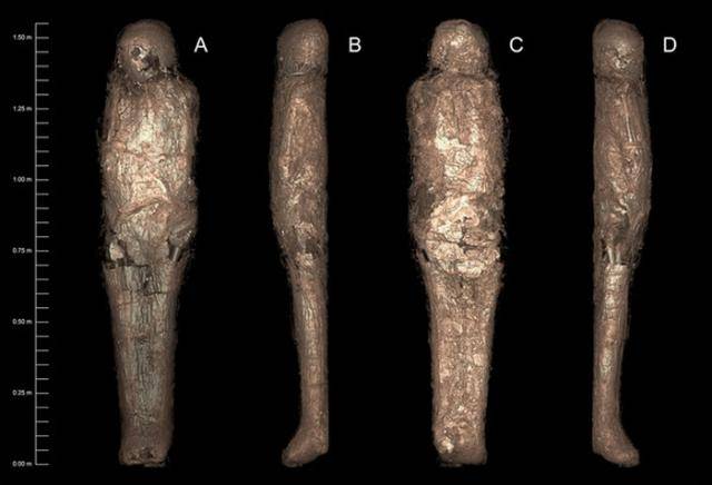 研究人员发现世界首具以泥土包覆的木乃伊距今约3400年前