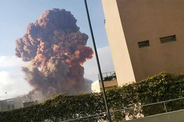 研究指黎巴嫩首都贝鲁特大爆炸是人类史上除核爆炸以外最大人为爆炸冲击波直达外太空