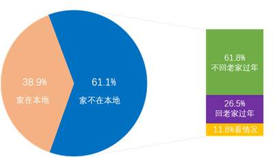 61.8%不回家 过年预算“砍掉”20% 这个调查结果符合你的计划吗？