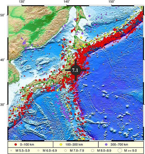 自然资源部海啸预警中心：日本福岛附近海域地震或引发局地海啸