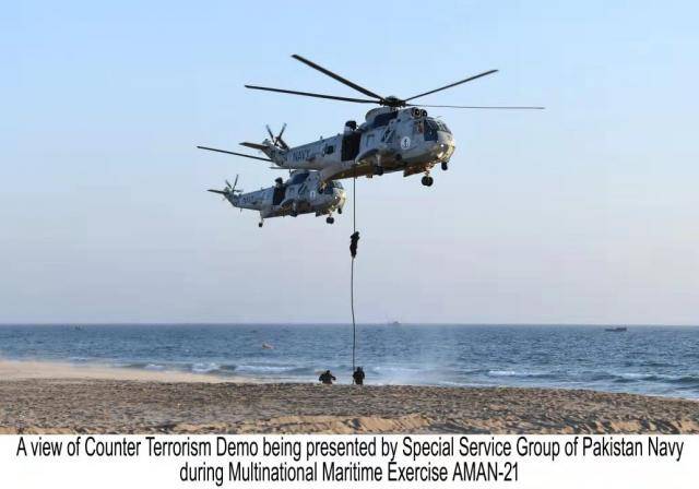△图片来自巴基斯坦海军公共关系部