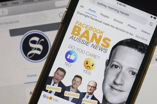 加拿大高官谴责脸书“极不负责” 将效仿澳大利亚管制科技巨头