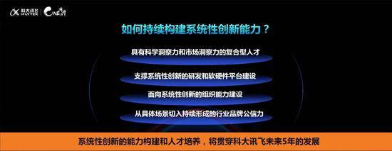 刘庆峰：科大讯飞新目标，十亿用户千亿收入万亿生态