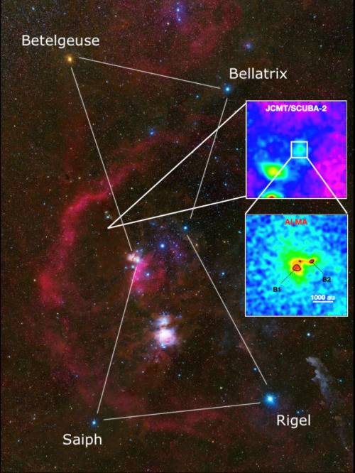 △G205.46-14.56M3无星云核位于猎户座巨分子云中