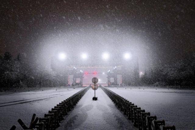 春雪，落在郑大！