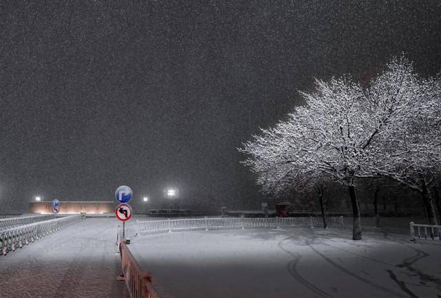 春雪，落在郑大！