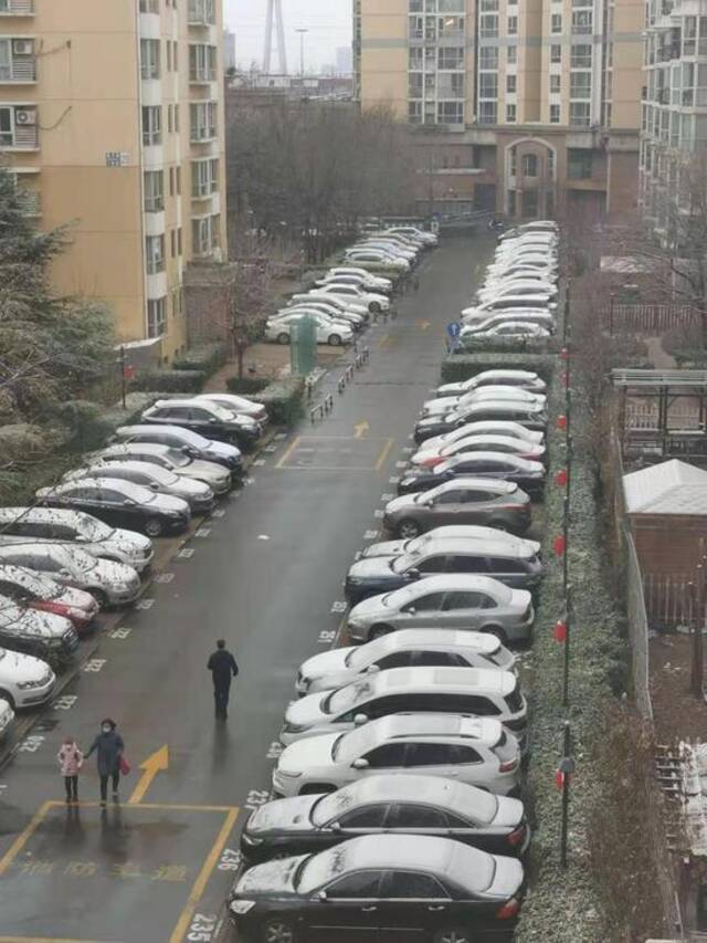 丰台区马家堡雪景