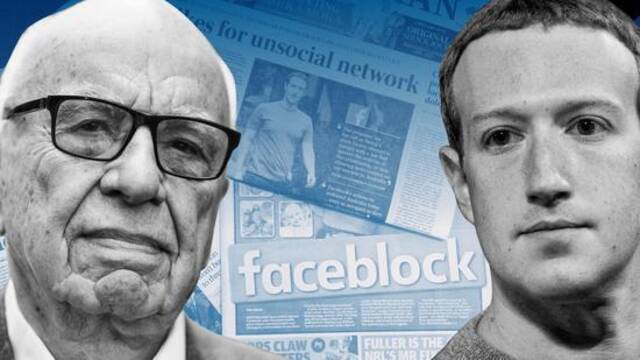 金融时报：Facebook封杀澳大利亚新闻或因默多克而起