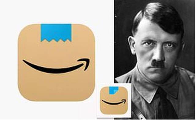 亚马逊悄悄换了App图标 不仅“撞脸”希特勒，还逼疯了一众强迫症