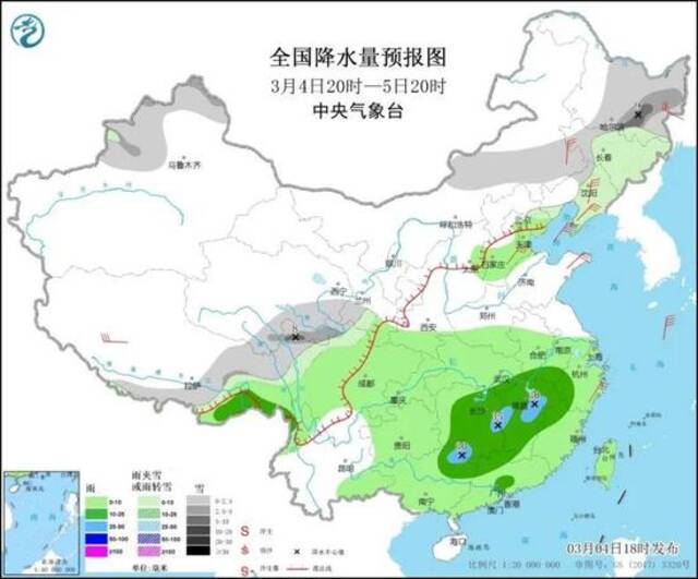 较强冷空气即将南下！降温直达广东 北方局地降温到“发紫”