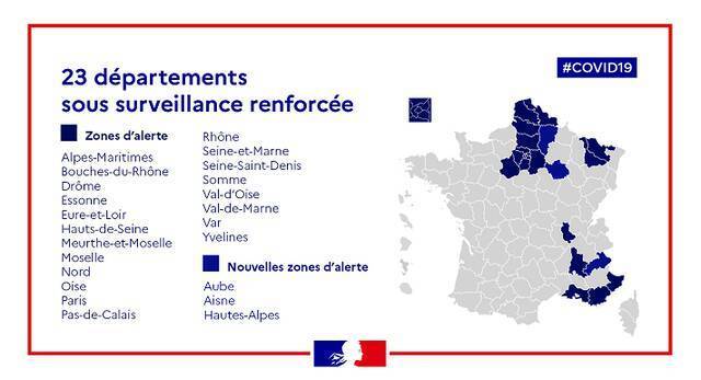 法国宣布最新防疫举措：疫情严峻省份居民在公众场所必须佩戴口罩
