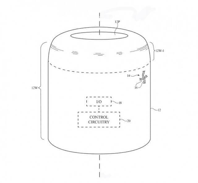 专利申请显示苹果研究如何将显示屏集成到智能扬声器的织物中