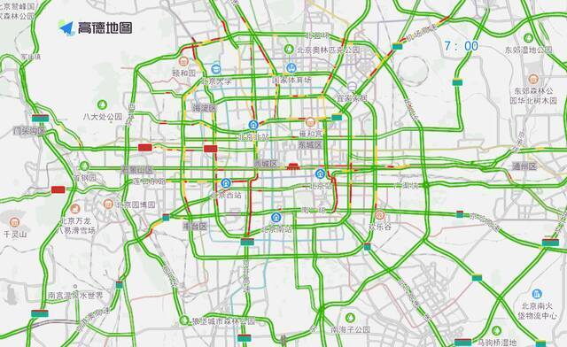 北京下周多条主干线仍将交通管控 工作日早晚高峰均提前