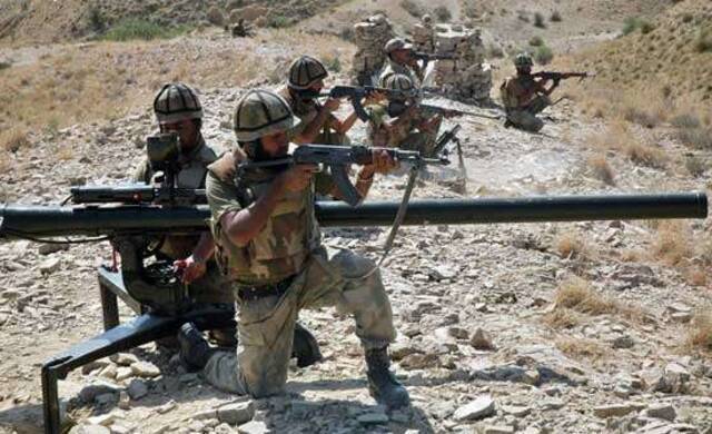巴基斯坦安全部队展开反恐行动 3名巴塔高级指挥官在内的8名恐怖分子被杀