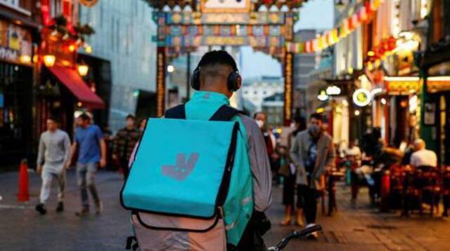 英国外卖平台Deliveroo计划在伦敦上市， 2020年亏损同比缩窄