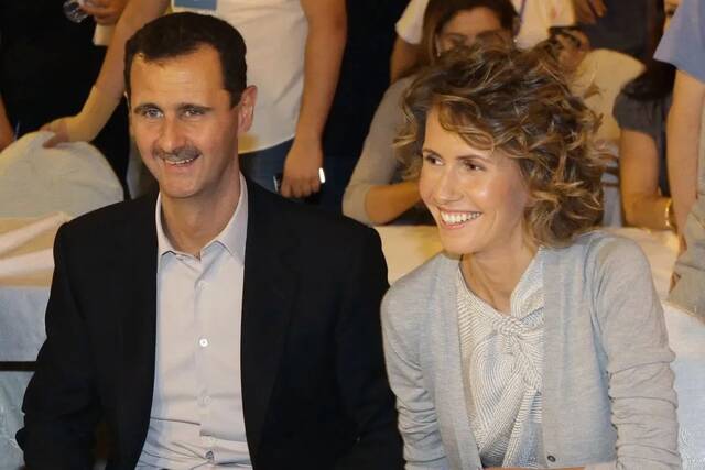 叙利亚总统夫妇阳性。
