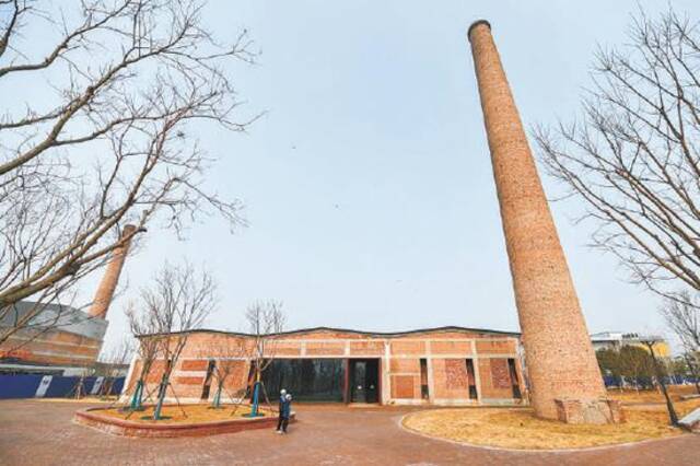 项目改造结合原有建筑的风格，把空间打造得更有体验感。