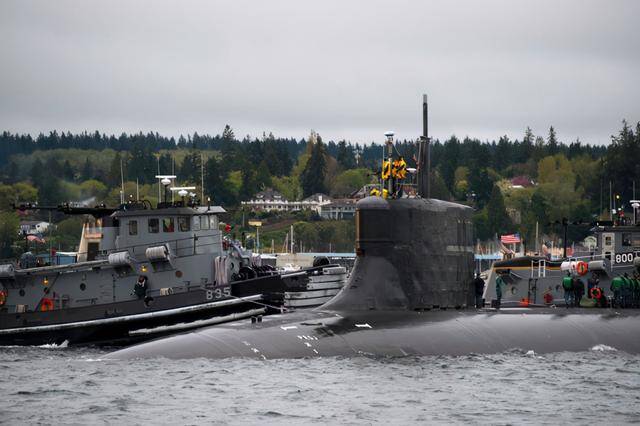 “康涅狄格”号核潜艇（图源：外媒）