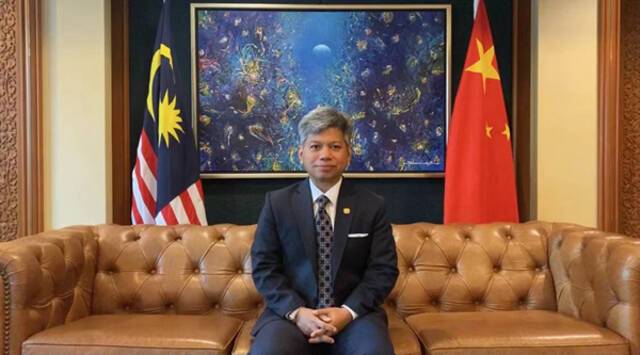 马来西亚驻华大使拉惹拿督·诺希万·再纳阿比丁（马来西亚驻华使馆供图）