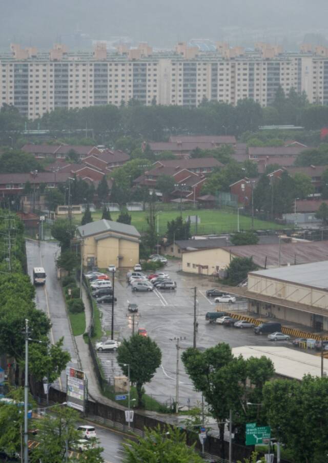 韩国首尔龙山区美军基地