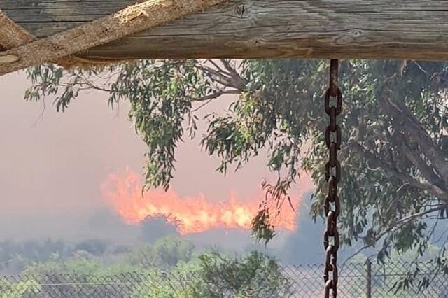 澳大利亚万迪纳地区发布火灾警报 多条公路已关闭