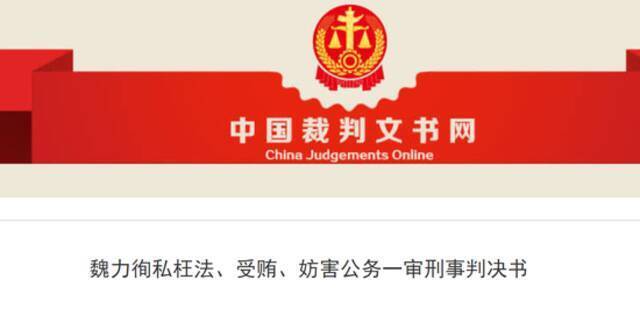 徇私枉法、受贿、撕毁留置决定书、打伤民警，湖北一官员获刑