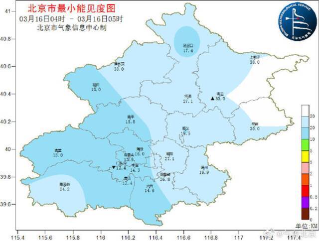 目前北京空气质量转为良！大风蓝色预警解除