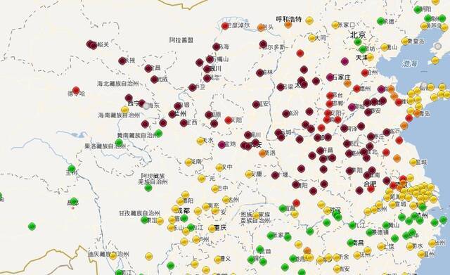 ▲3月16日14时空气质量实况