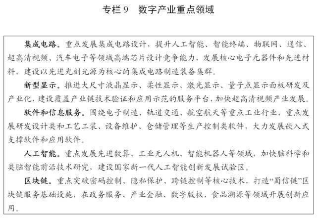 四川省“十四五”规划和2035年远景目标纲要（全文）