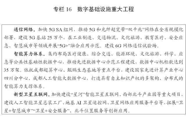 四川省“十四五”规划和2035年远景目标纲要（全文）