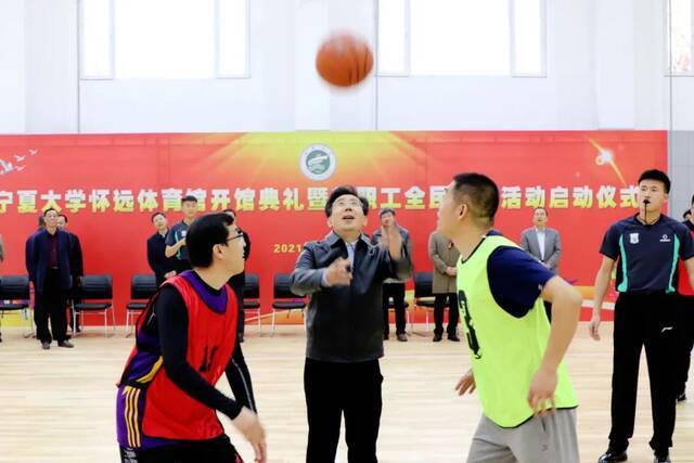 健身新地标！宁夏大学怀远体育馆开馆啦