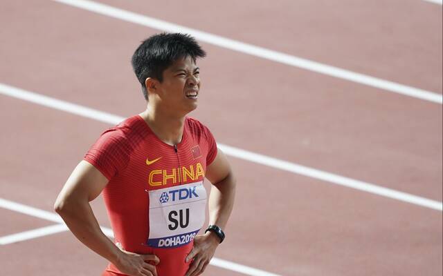 苏炳添新赛季百米首秀10秒05 成绩暂列世界第一
