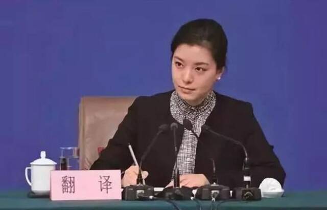 还是她！中美对话现场翻译凭实力出圈，曾被喻为“最美女翻译”！