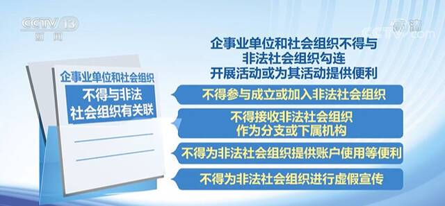 多部门联合部署打击非法社会组织